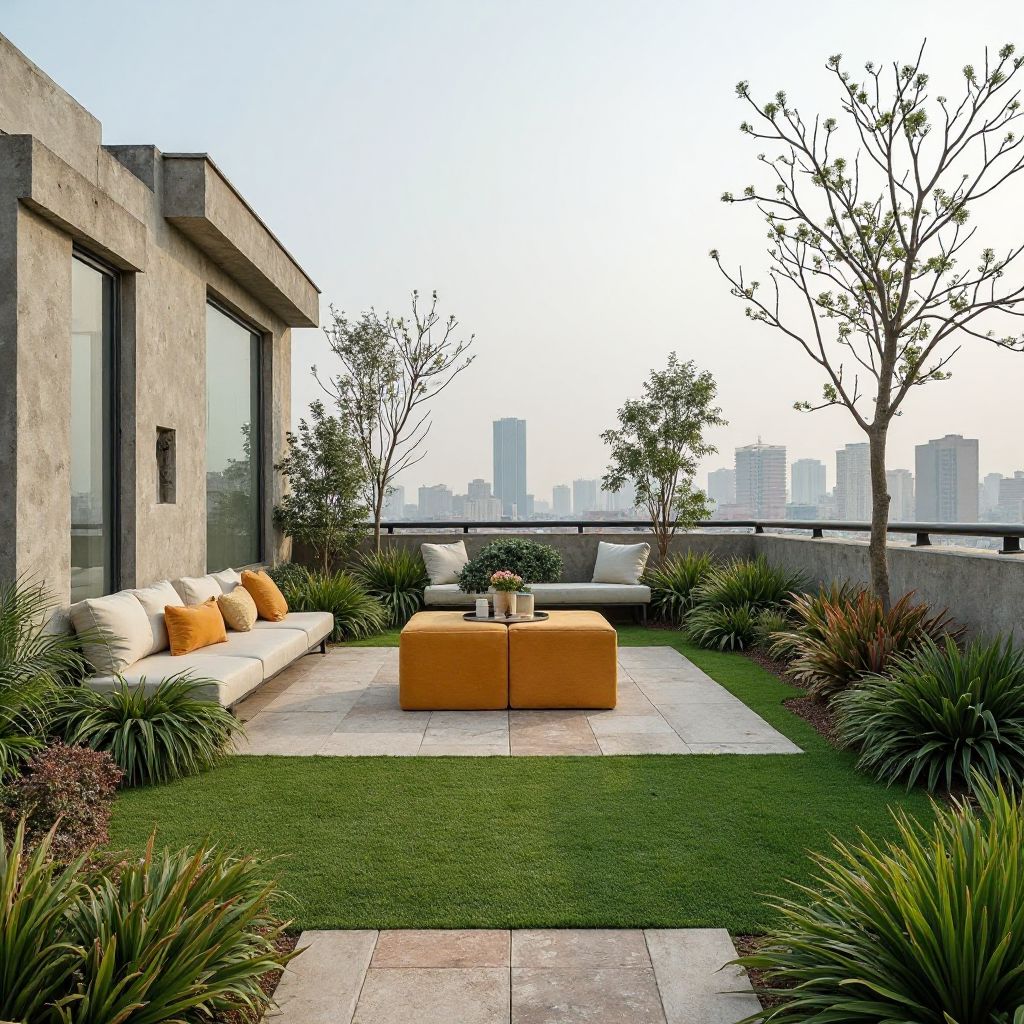 Rooftop garden design