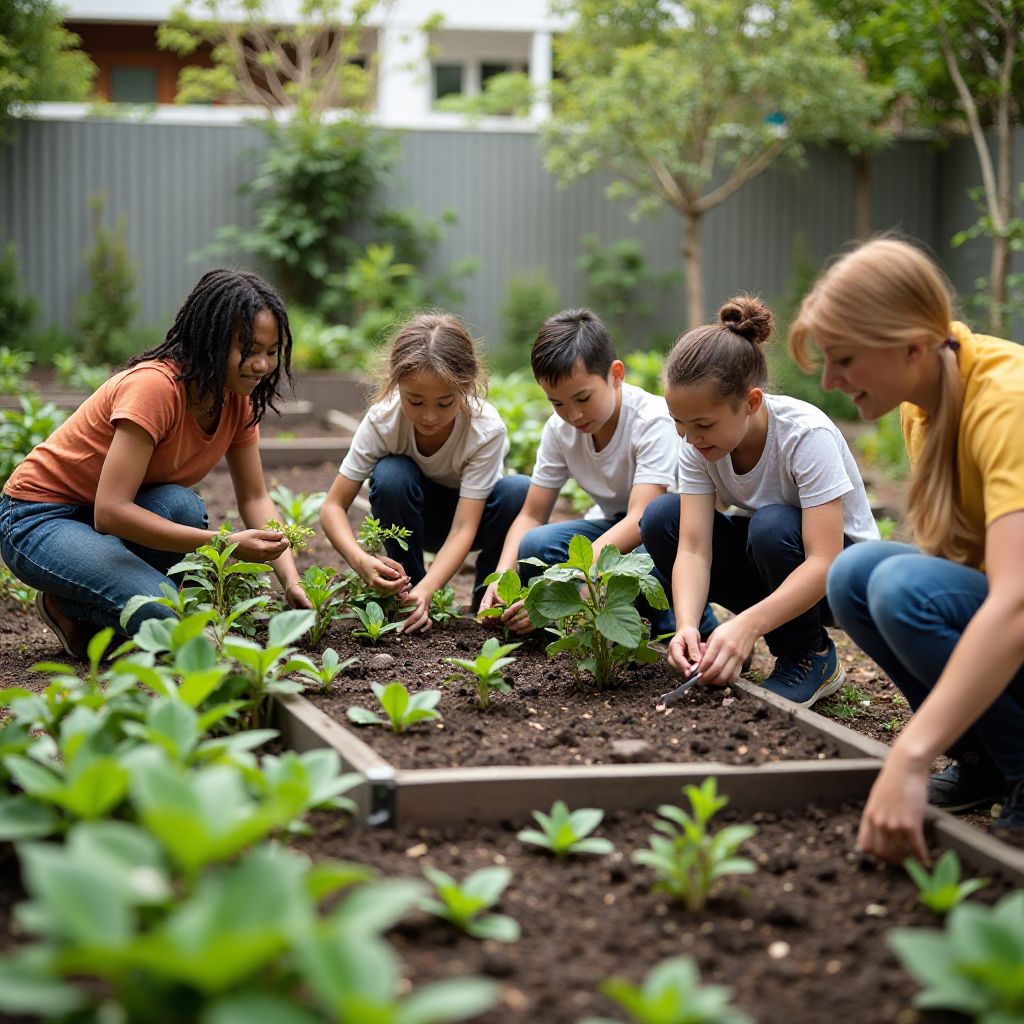 School garden project
