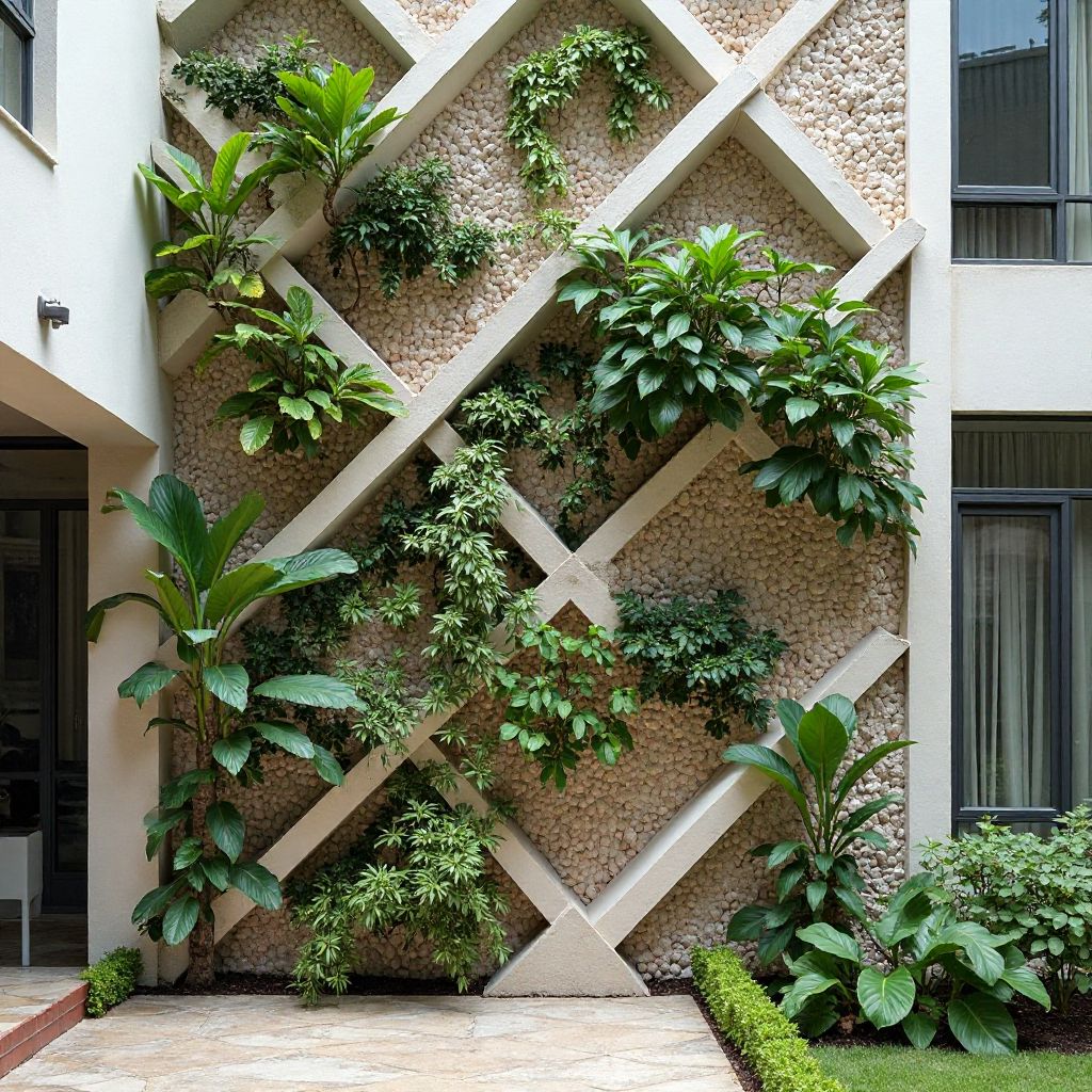 Vertical gardening example